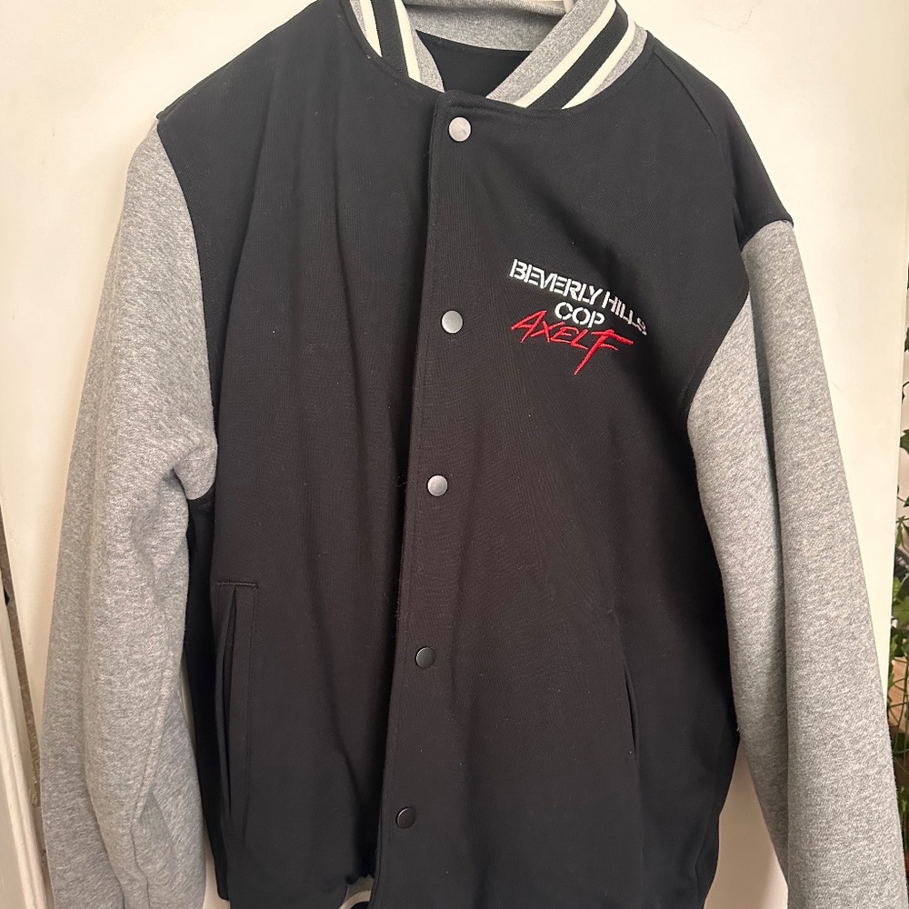 Beverly Hills Cop Axel Foley,Detroit Vintage Sports Cotton Jacket NETFLIX(2024)